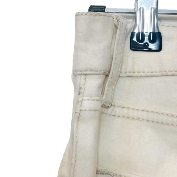 Free People We The Free Stella Velvet Pants Women’s Size 2 White High Rise - Picture 10 of 16